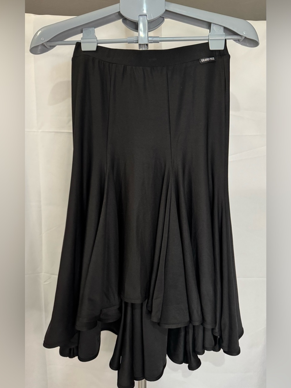 Grand Prix Black Ballroom/Latin Dance Skirt